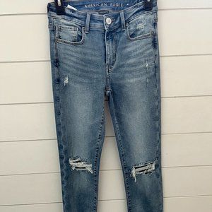 American Eagle High Rise Skinny Jeans